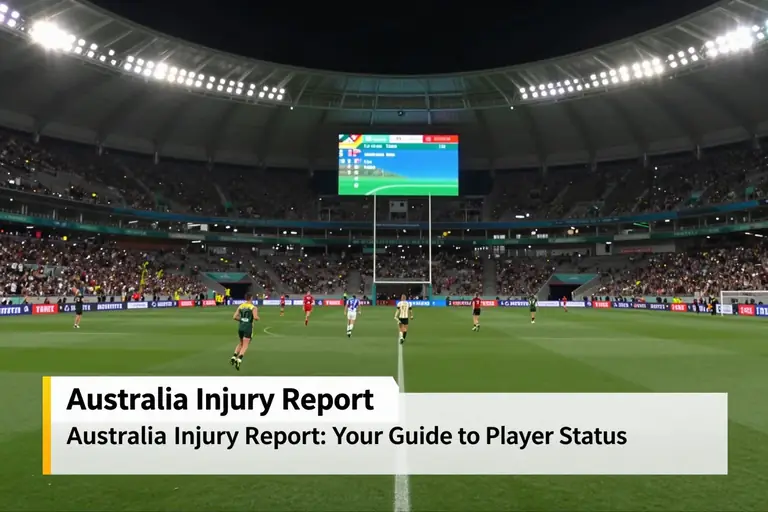 Australia Injury Report: Your Guide to Player Status and Impact