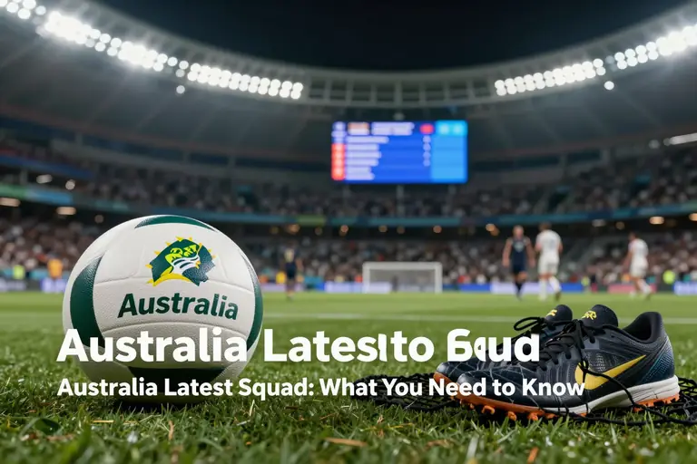 Australia Latest Squad: What You Need to Know