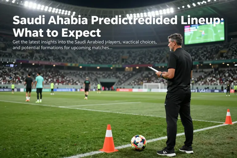 Saudi Arabia Predicted Lineup: What to Expect from the Green Falcons