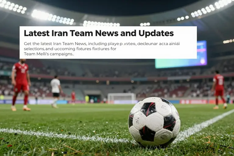 Latest Iran Team News and Updates