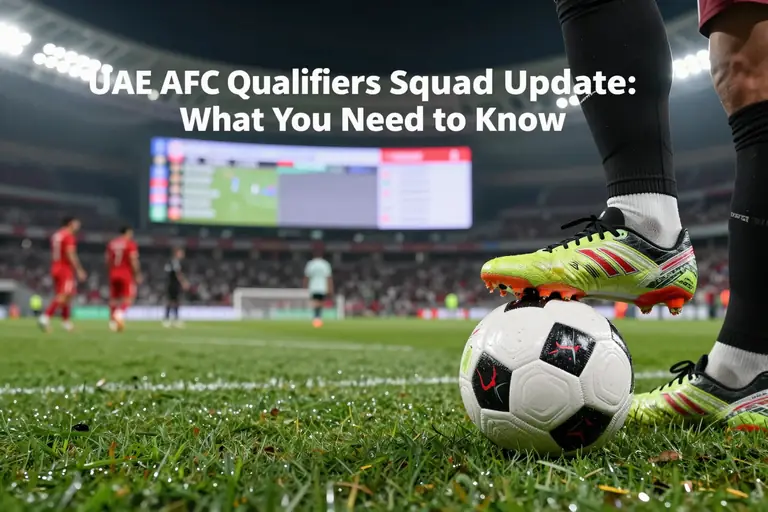 UAE AFC Qualifiers Squad Update